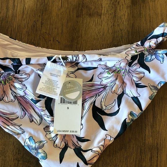 NWT O’Neill Floral Bottoms - Picture 4 of 4